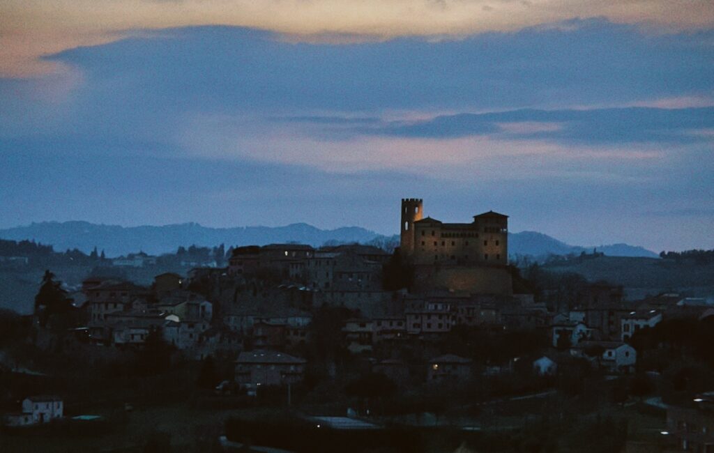 Malatesta Castle in Longiano, one of hidden gems of Emilia Romagna.