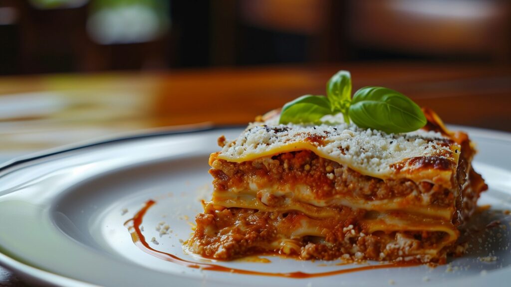 Traditional lasagna in Emilia-Romagna for booking popular food experiences in advance